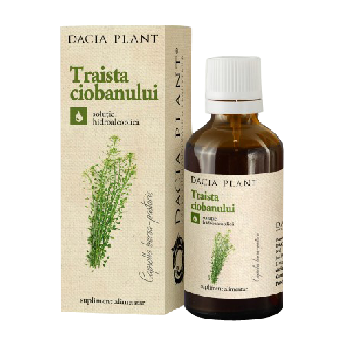 Tinctura Traista Ciobanului 50ml Dacia Plant