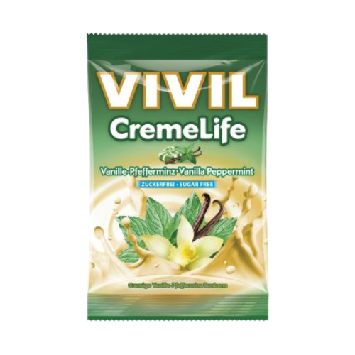 Vivil Creme Life Menta Fara Zahar 60gr Vivil