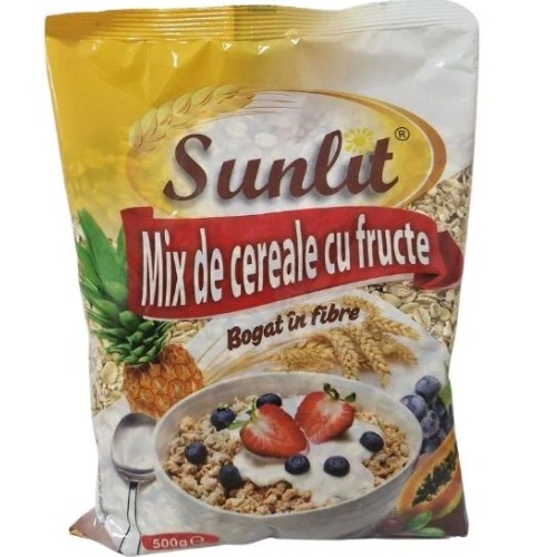 Mix Cereale cu Fructe 500g Sunlit