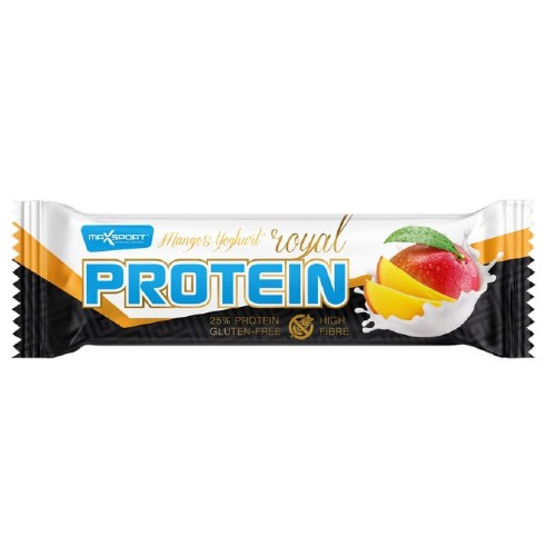 Baton proteic cu aroma de mango, fara gluten, 60g, Maxsport