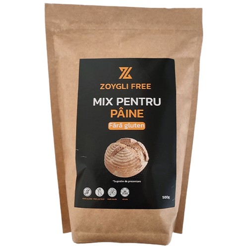 Mix pentru Paine fara Gluten 500mg Zoygli Free