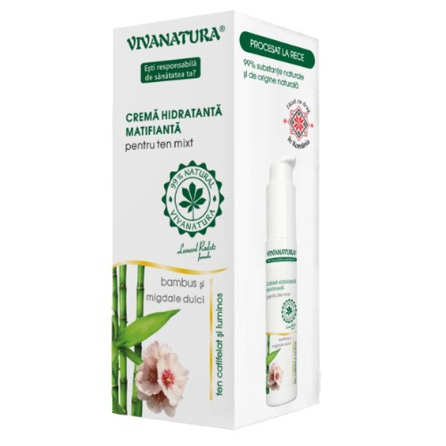 Crema hidratanta Matifianta, 45ml, Vivanatura