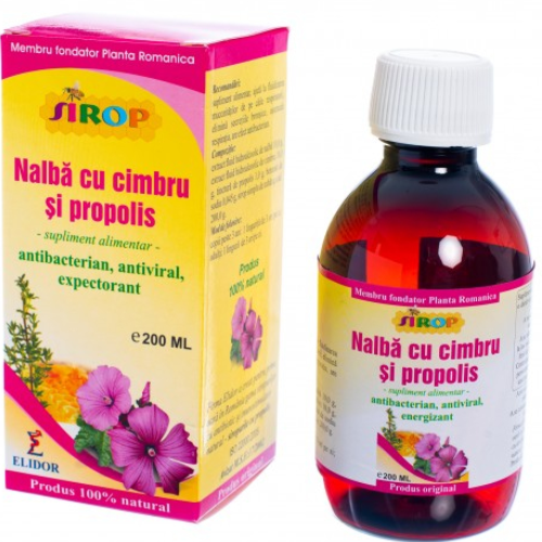 Sirop Nalba Cu Cimbru si Propolis Elidor