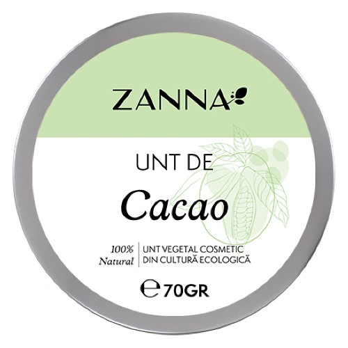 Unt de Cacao Bio, 70 g, Zanna