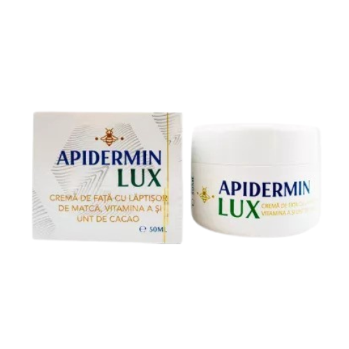 Apidermin Lux Crema de Fata cu Laptisor de Matca 50ml