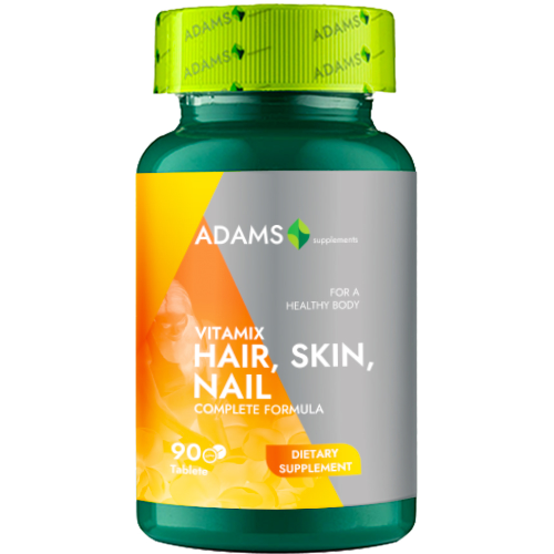 VitaMix, Hair & Skin & Nail, 90cps, Adams Supplements