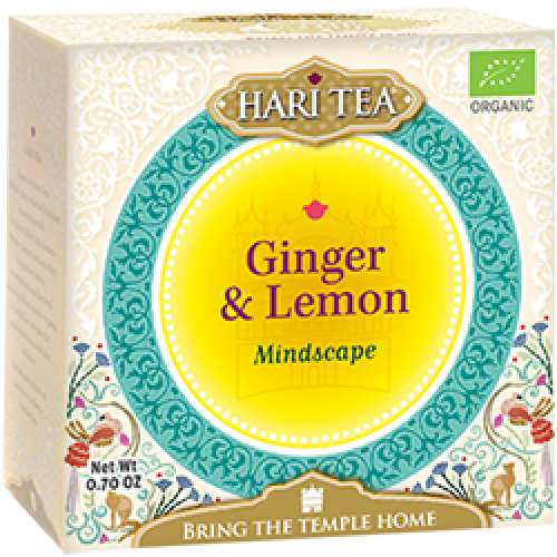 Ceai premium Hari Tea - Mindscape - Ghimbir si Lamaie Bio 10dz