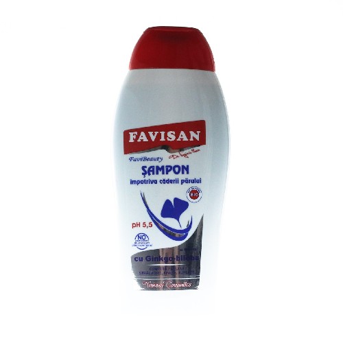 Sampon Impotriva Caderii Parului cu Ginkgo Biloba 250ml Favisan