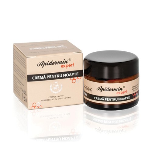 Apidermin Expert Crema Noapte 50ml Complex Apicol