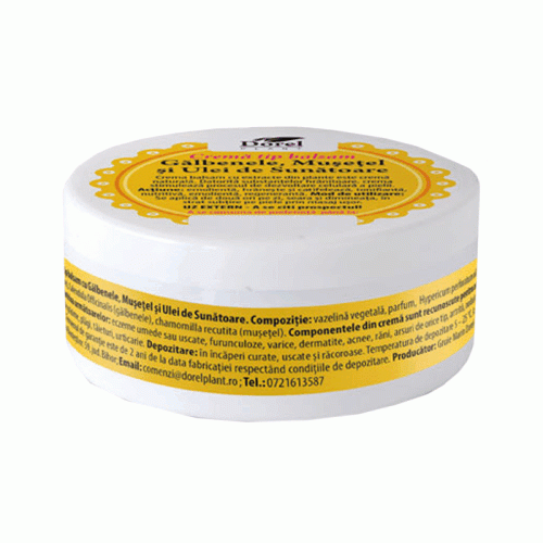 Crema Galbenele Musetel Sunatoare 100g Dorel Plant