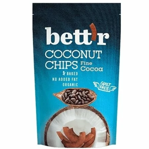 Chips De Cocos Cacao Eco 70g, Bettr