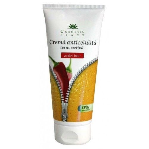 Crema Anticelulita Termoactiva Ardei Iute 200ml Cosmetic Plant