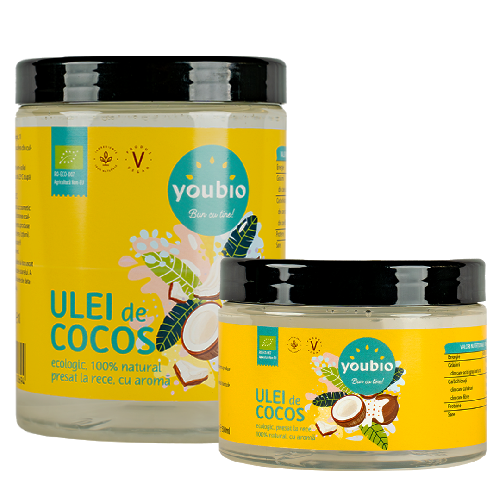 Pachet Ulei de Cocos organic Youbio