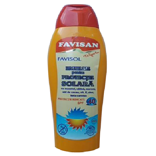 Emulsie pentru Protectie Solara Spf40 Favisan 250ml