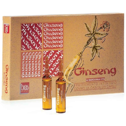 Lotiune Ginseng pentru Par 12 Fiole Bes 12x10ml