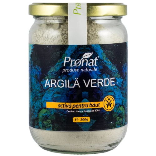 Argila Verde Activa Uz Intern 300gr Pronat