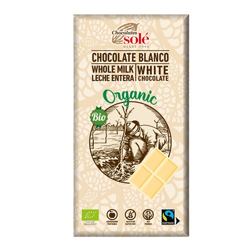 Ciocolata Alba,100g, Chocolates Sole