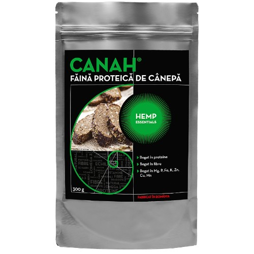 Faina proteica de Canepa, 300g, Canah