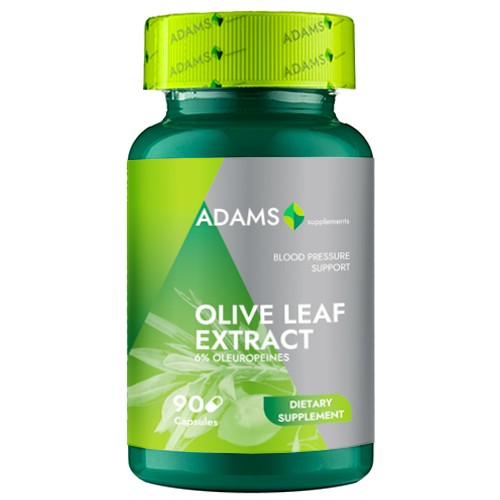 Olive Leaf Extract 600mg, 90cps, Adams Supplements