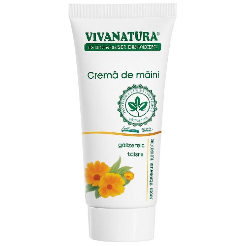 Crema Maini Cu Catina si Galbenele 75ml Viva Natura