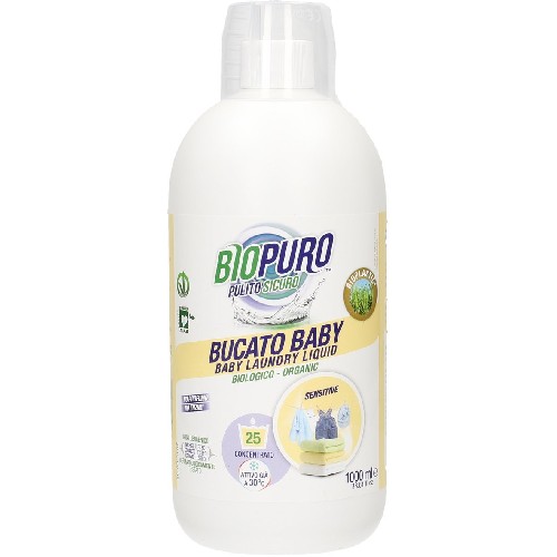 Detergent Hipoalergen pt Hainele Copiilor Bio 1l BioPuro