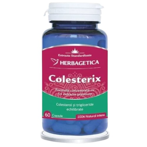 Colesterix, 60cps, Herbagetica