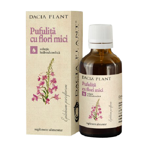 Tinctura de Pufulita cu Flori Mici 50ml Dacia Plant