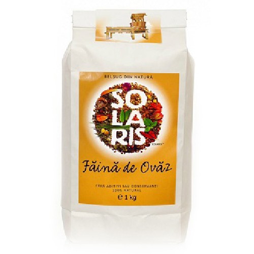 Faina Integrala de Ovaz 1kg Solaris