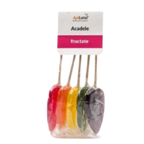 Acadele Fructate 5X10gr Apiland