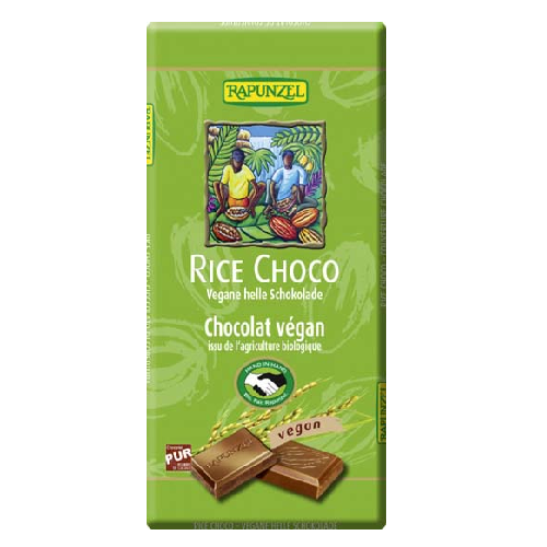 Ciocolata Vegana cu Lapte de Orez Eco 100gr Rapunzel