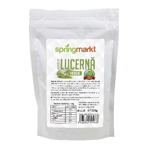 Pulbere de Lucerna verde, 250gr, springmarkt