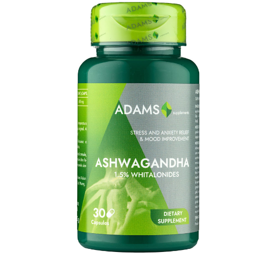 Ashwagandha 400mg 30cps, Adams