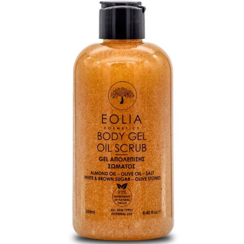 Gel Scrub pentru corp cu Orhidee Aurie 250ml Eolia