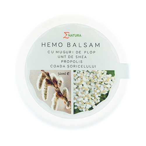 Hemo Balsam Cu Muguri Plop 50ml Enatura