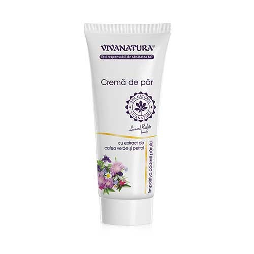 Crema naturala impotriva caderii parului, 75ml, Vivanatura