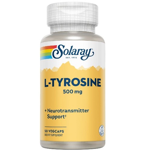 L-tyrosine 500mg, 50cps, Solaray