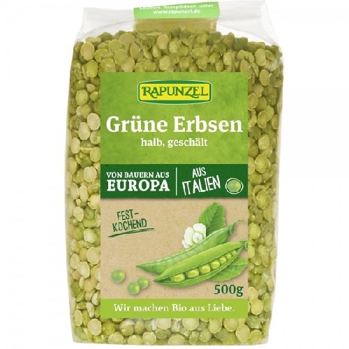 Mazare Verde Jumatati Eco 500g Rapunzel