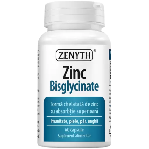 Zinc Bisglicinate 60cps Zenyth