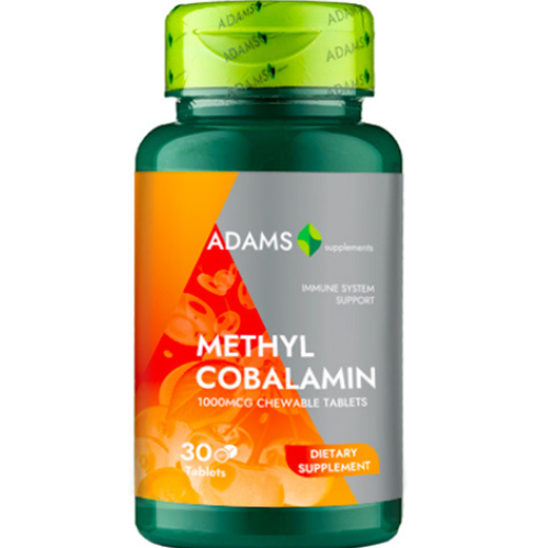 Metilcobalamina 1000mcg 30tab, Adams