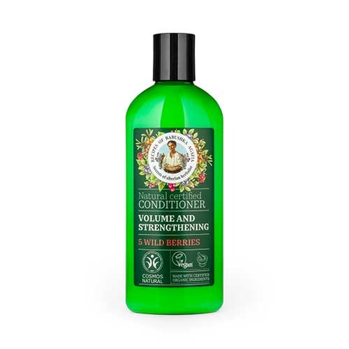 Balsam Natural pentru Volum, 260ml, Bunica Agafia