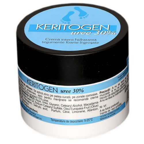 Crema intens hidratanta, Keritogen uree 30%, 50g, Herbagen