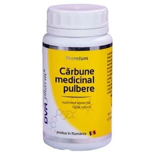 Carbune Medicinal Pulbere, 200g, DVR Pharm