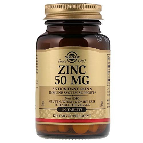 Zinc 50mg 100tab Solgar