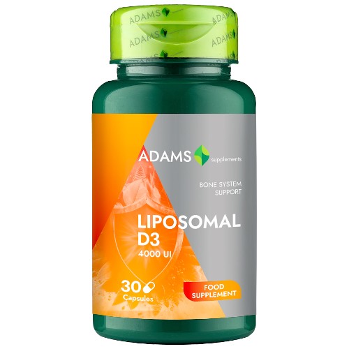 Liposomal D3 4000 UI 30cps, Adams