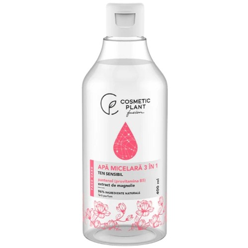 Apa Micelara 3in1, cu Pantenol & extract de Magnolie, 400ml, Cosmetic Plant