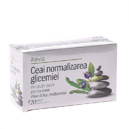 Ceai Normalizarea Glicemiei 20dz Alevia