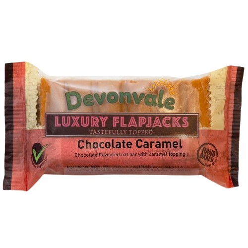 Baton Flapjacks Ciocolata-Caramel, 95g, Devonvale