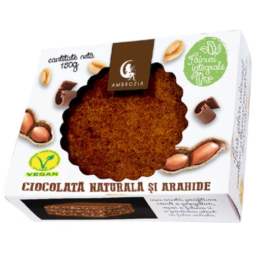 Prajitura Ciocolata Arahide 150g, Ambrozia