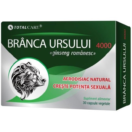 Branca Ursului 4000mg 30 cps, Cosmopharm