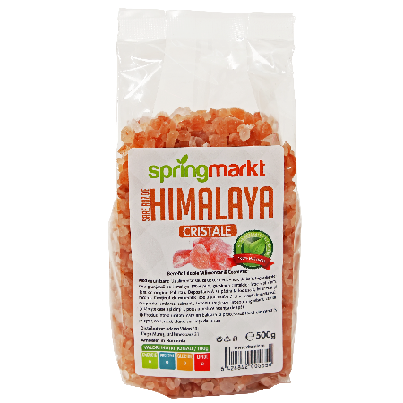 Sare roz de Himalaya cristale 5-7mm 500gr